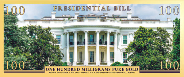 Donald Trump Gold Presidential Bill - Image 2