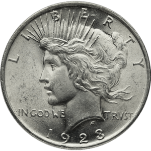 Peace Silver Dollar Coin (Dates Our Choice) BU