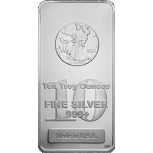 10 oz Silver Bar (Our Choice Of Design)